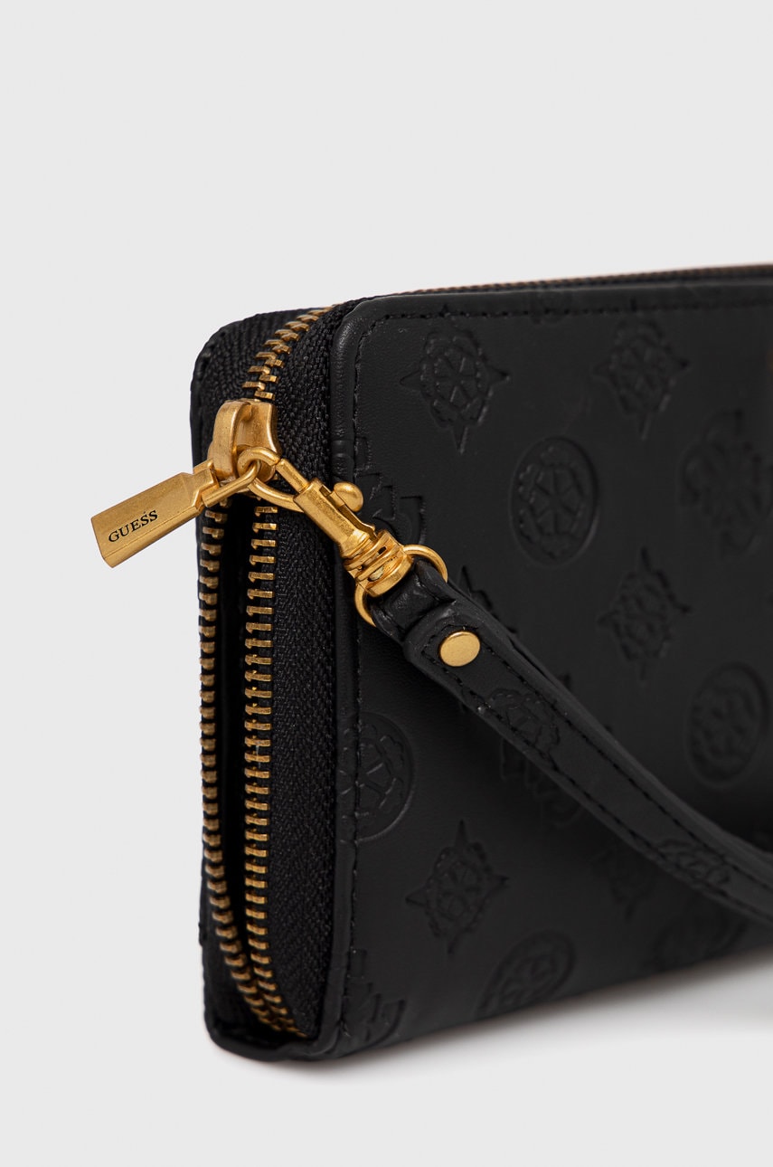 

Гаманець Guess жіночий колір чорний