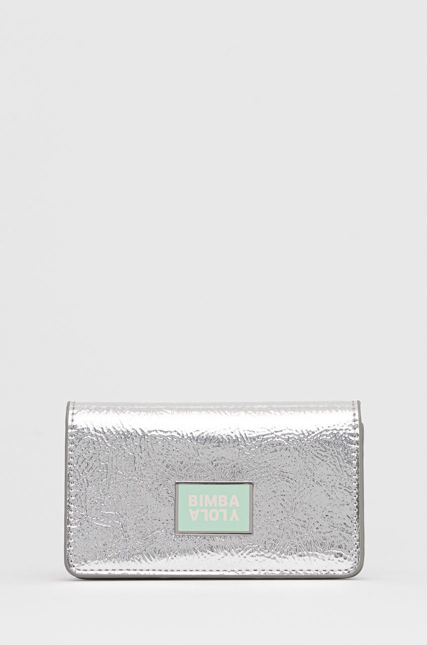 Bimba Y Lola portofel femei, culoarea argintiu answear imagine noua
