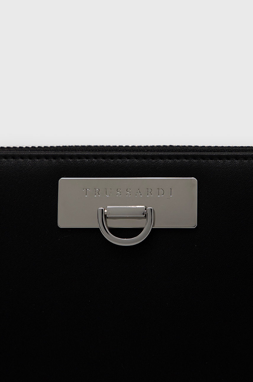 

Гаманець Trussardi жіночий колір чорний