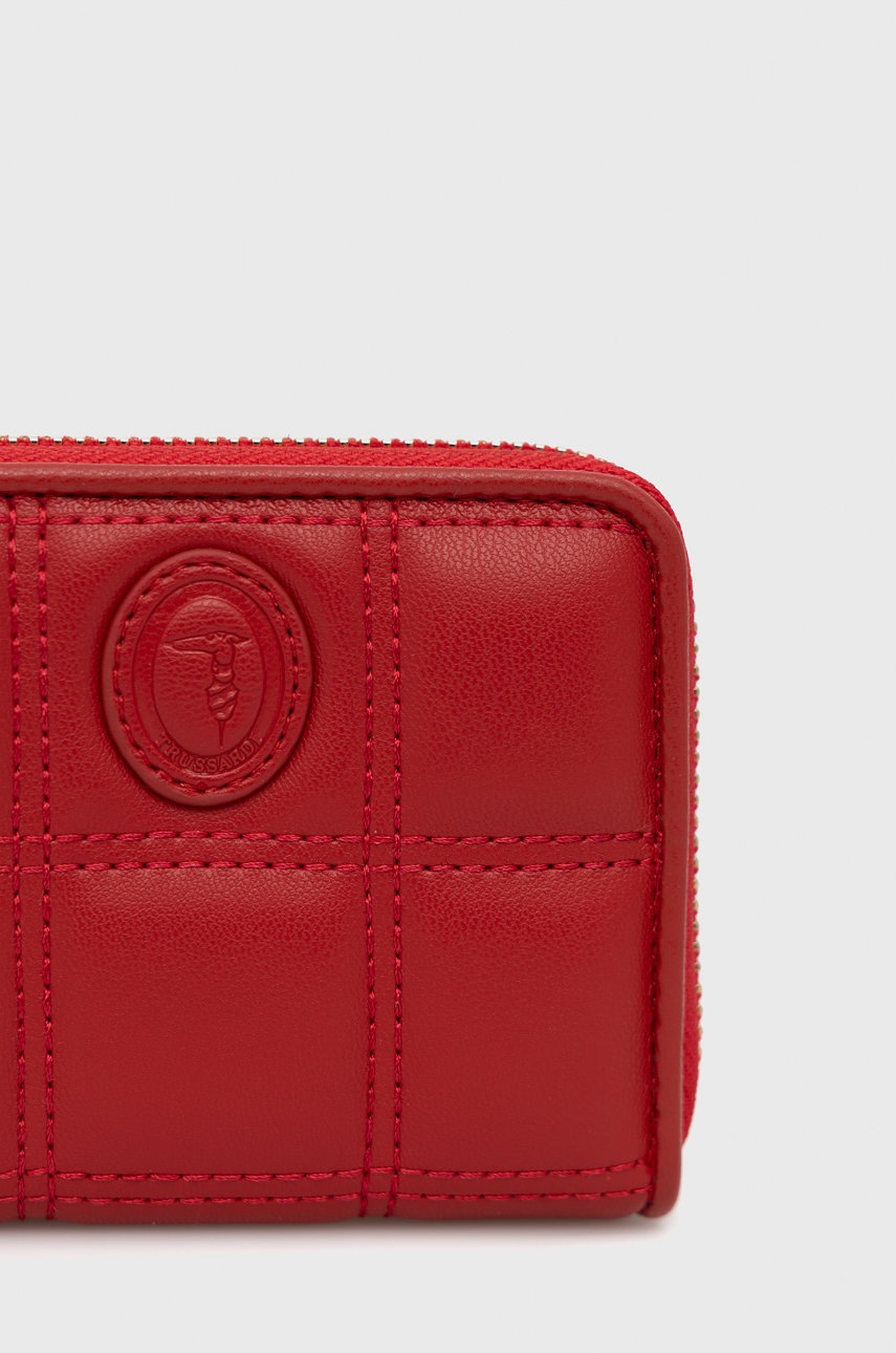 

Кошелек Trussardi женский цвет красный