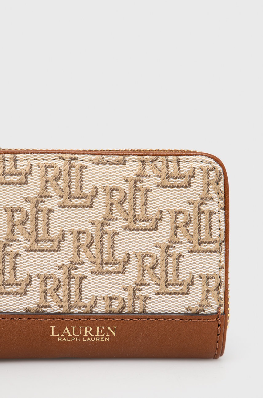 

Кошелек Lauren Ralph Lauren женский цвет коричневый