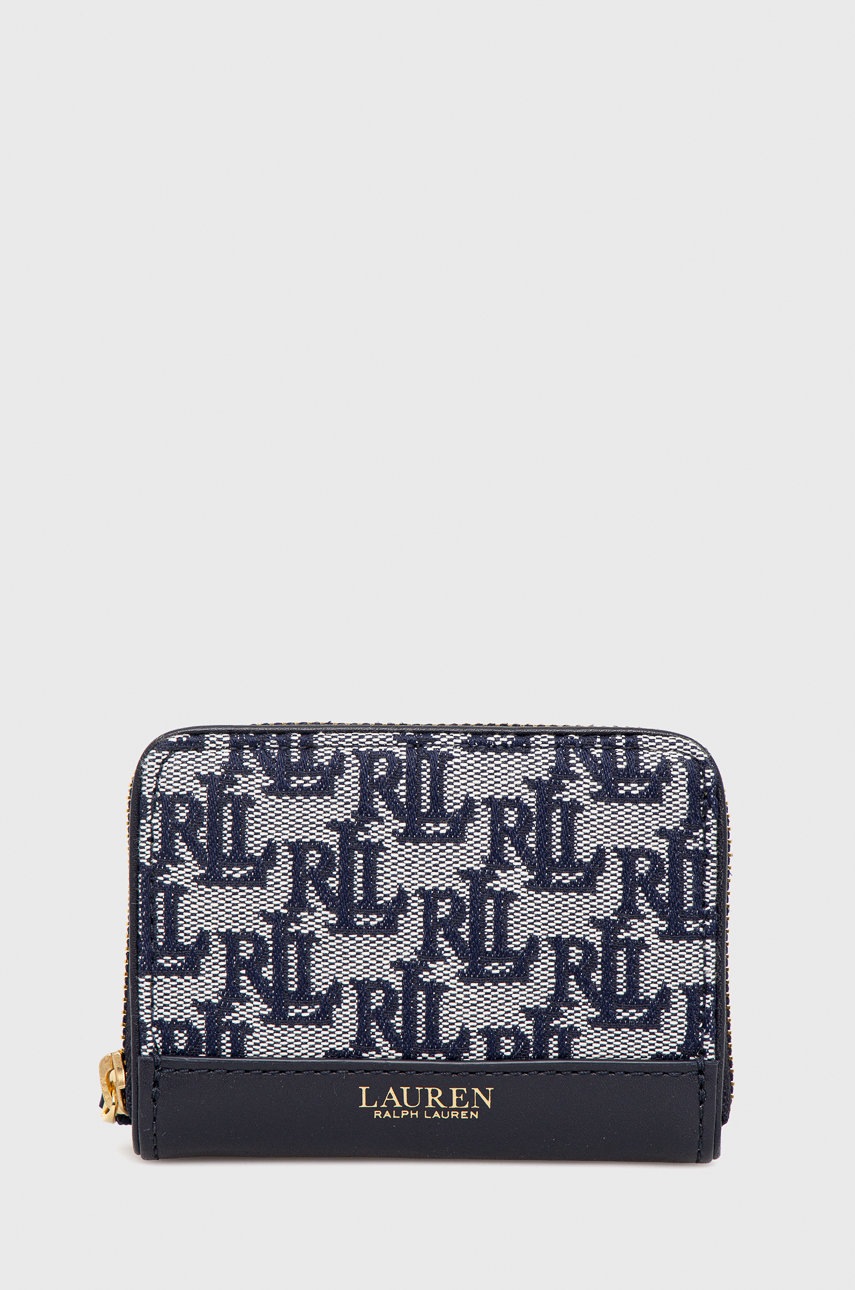 

Портфейл Lauren Ralph Lauren дамски в тъмносиньо, Тъмносин