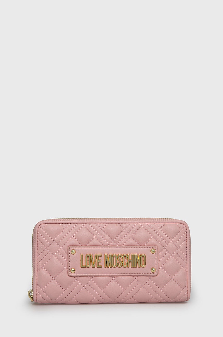 Love Moschino Portofel femei, culoarea roz