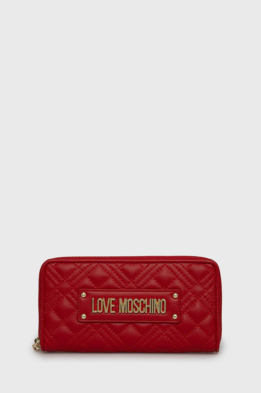 Love Moschino Portofel femei, culoarea rosu answear imagine noua