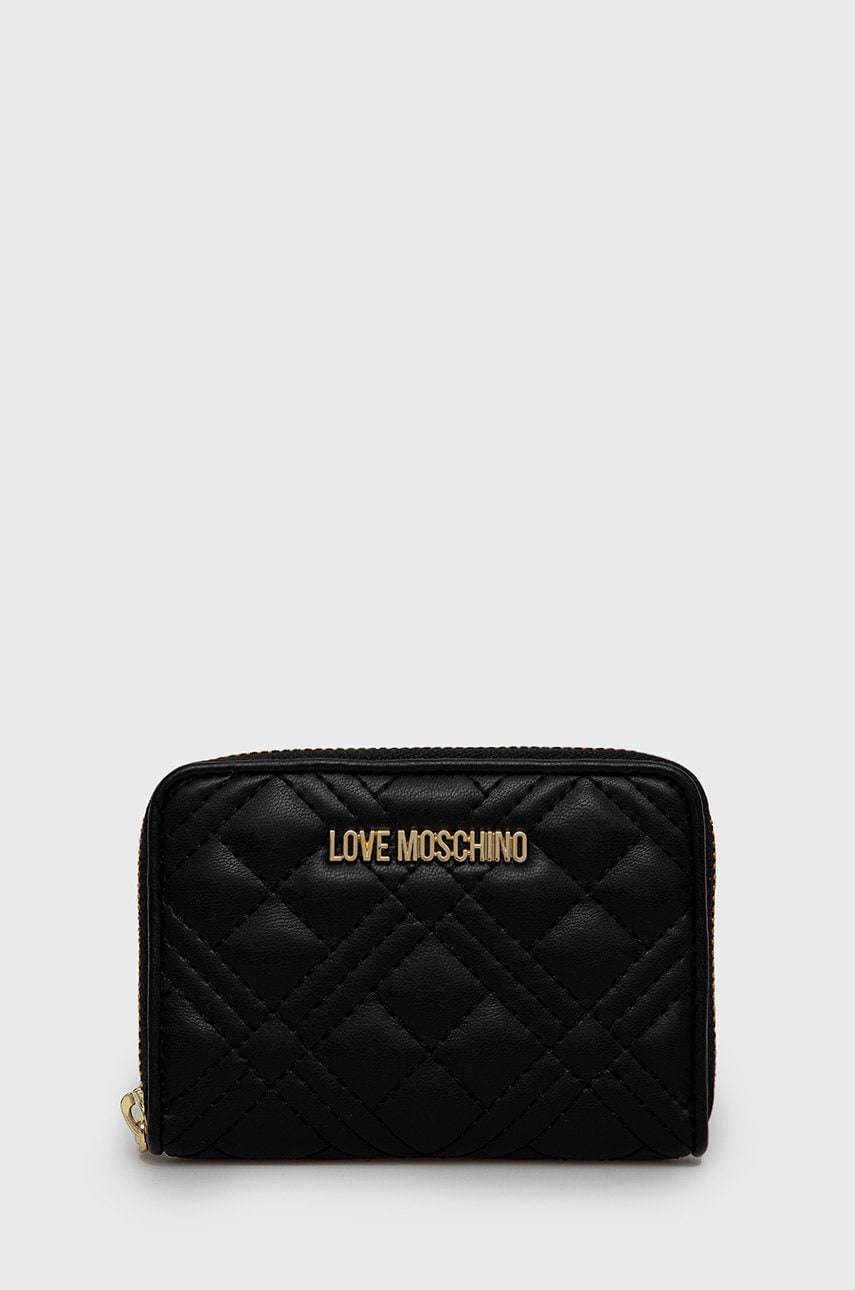 Love Moschino Portofel femei, culoarea negru