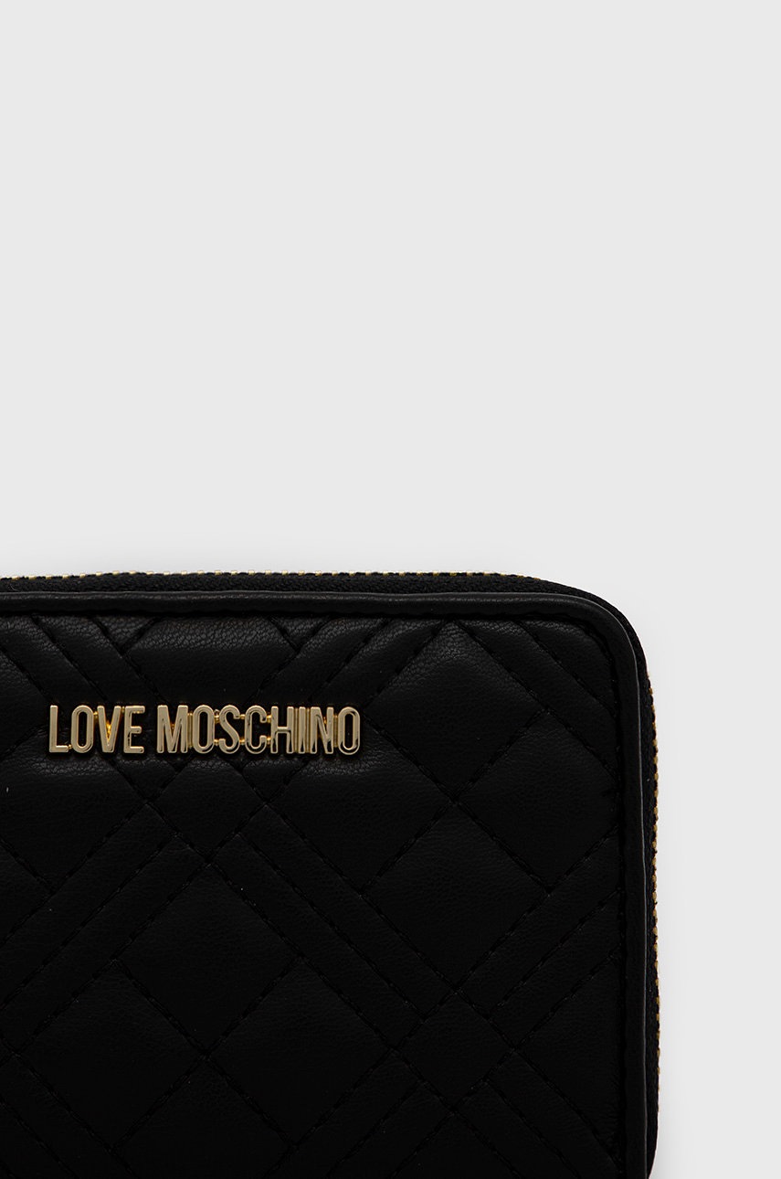 

Гаманець Love Moschino жіночий колір чорний