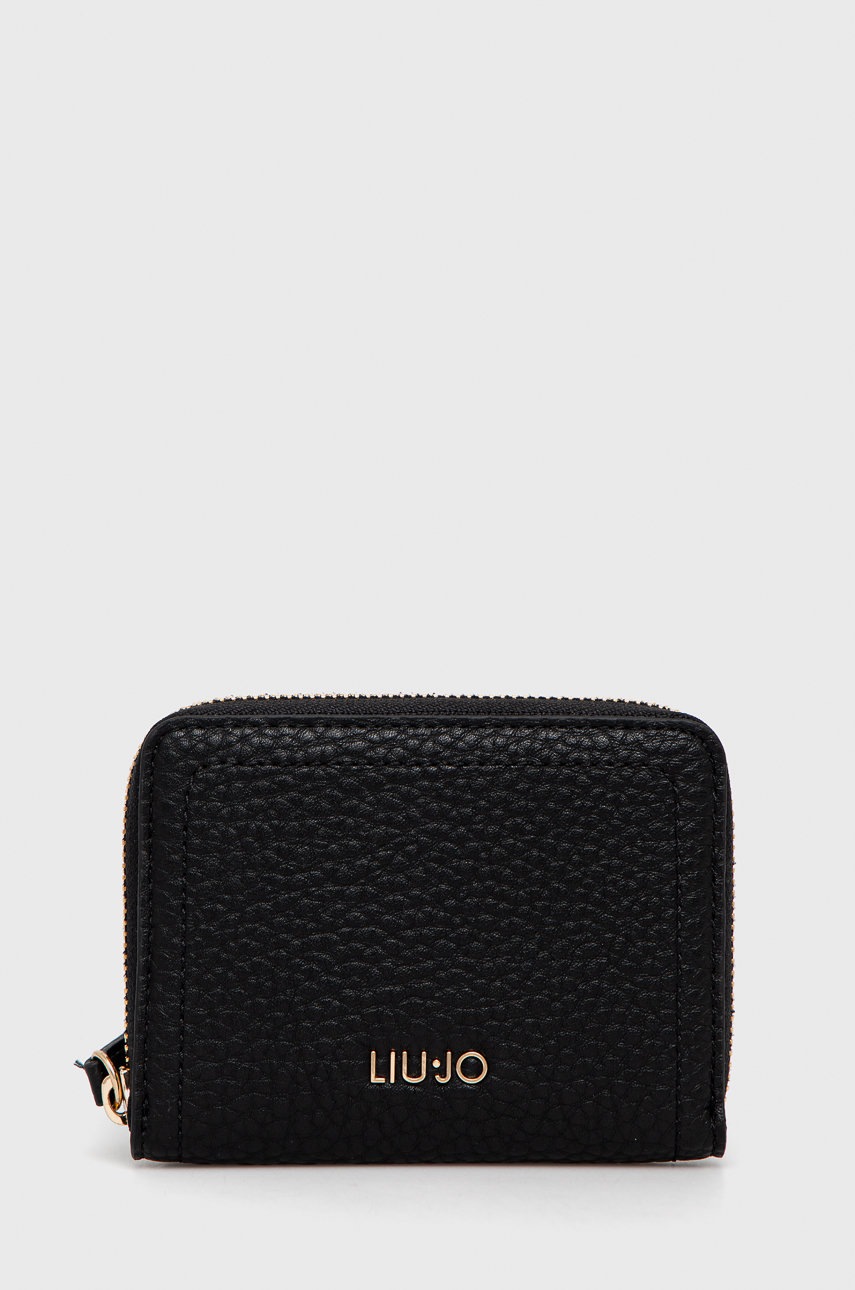 

Портфейл Liu Jo дамски в черно, Черен
