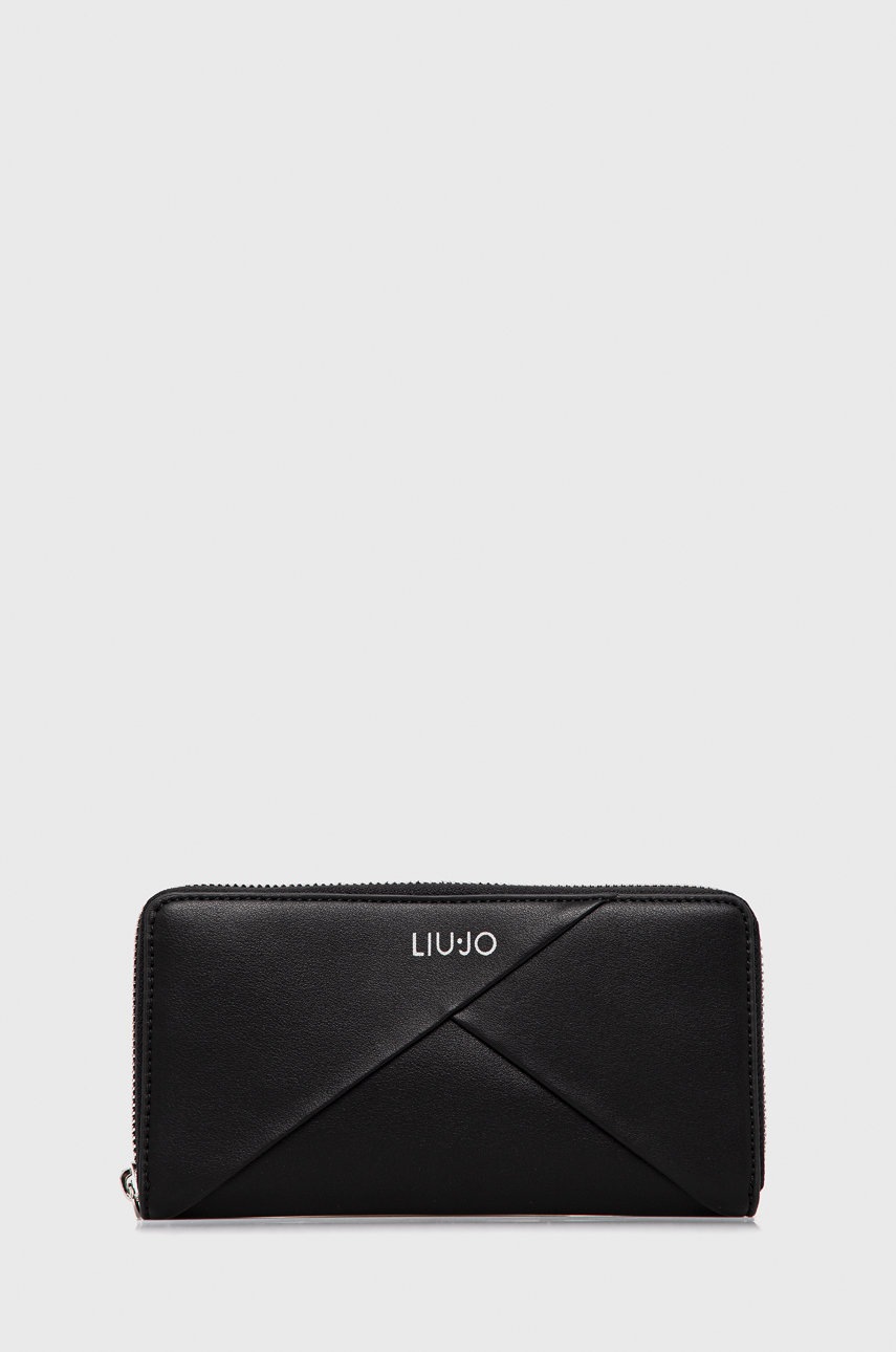 

Портфейл Liu Jo дамски в черно, Черен