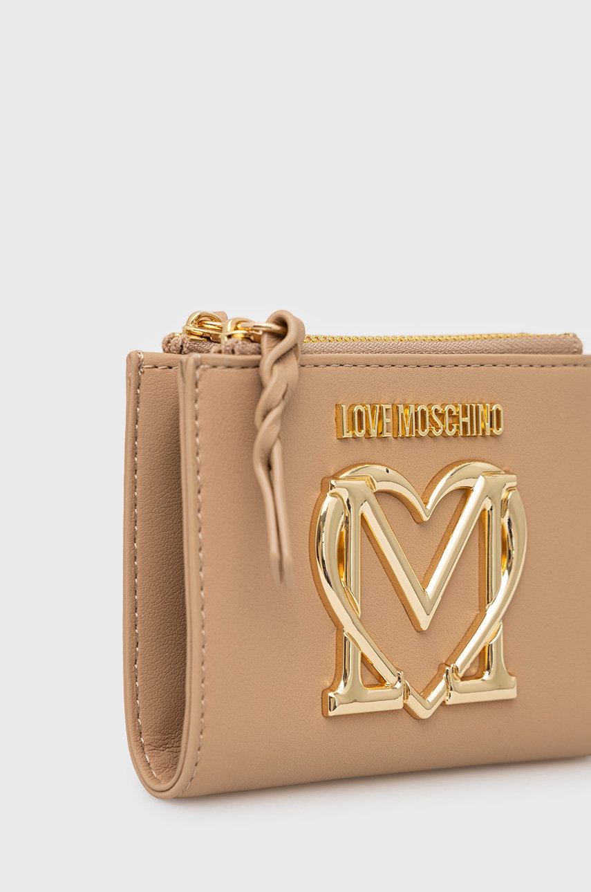 

Кошелек Love Moschino женский цвет бежевый
