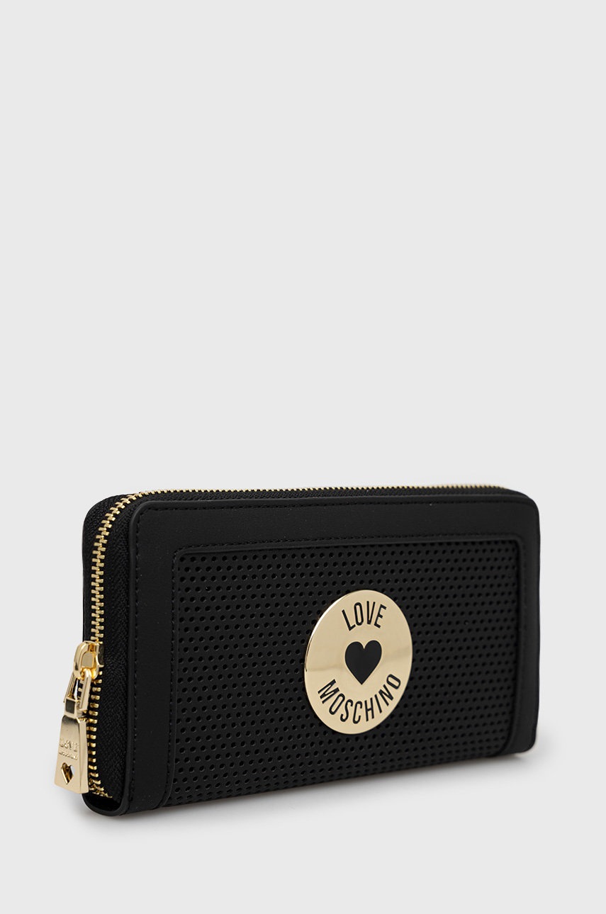 

Гаманець Love Moschino жіночий колір чорний