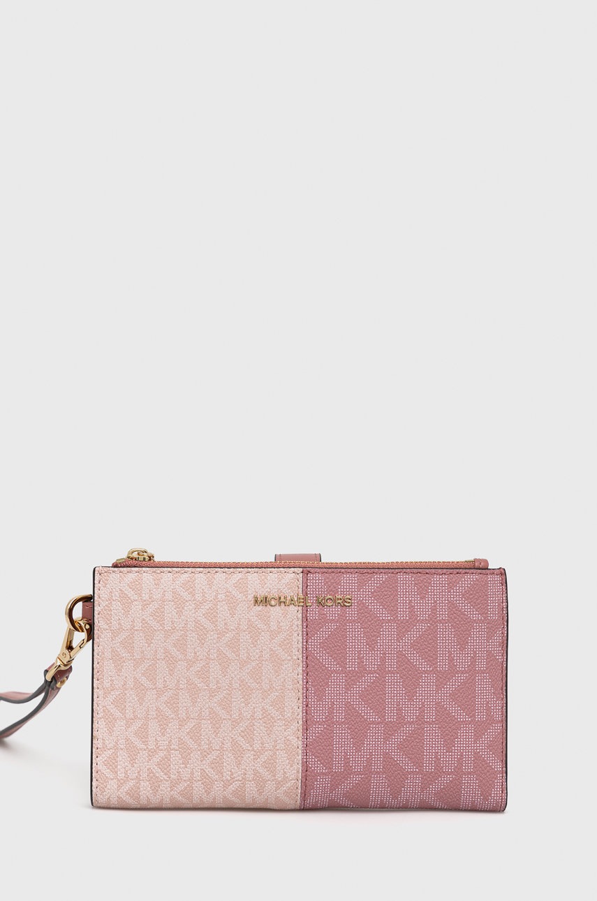 

Портфейл MICHAEL Michael Kors дамски в розово, Розов