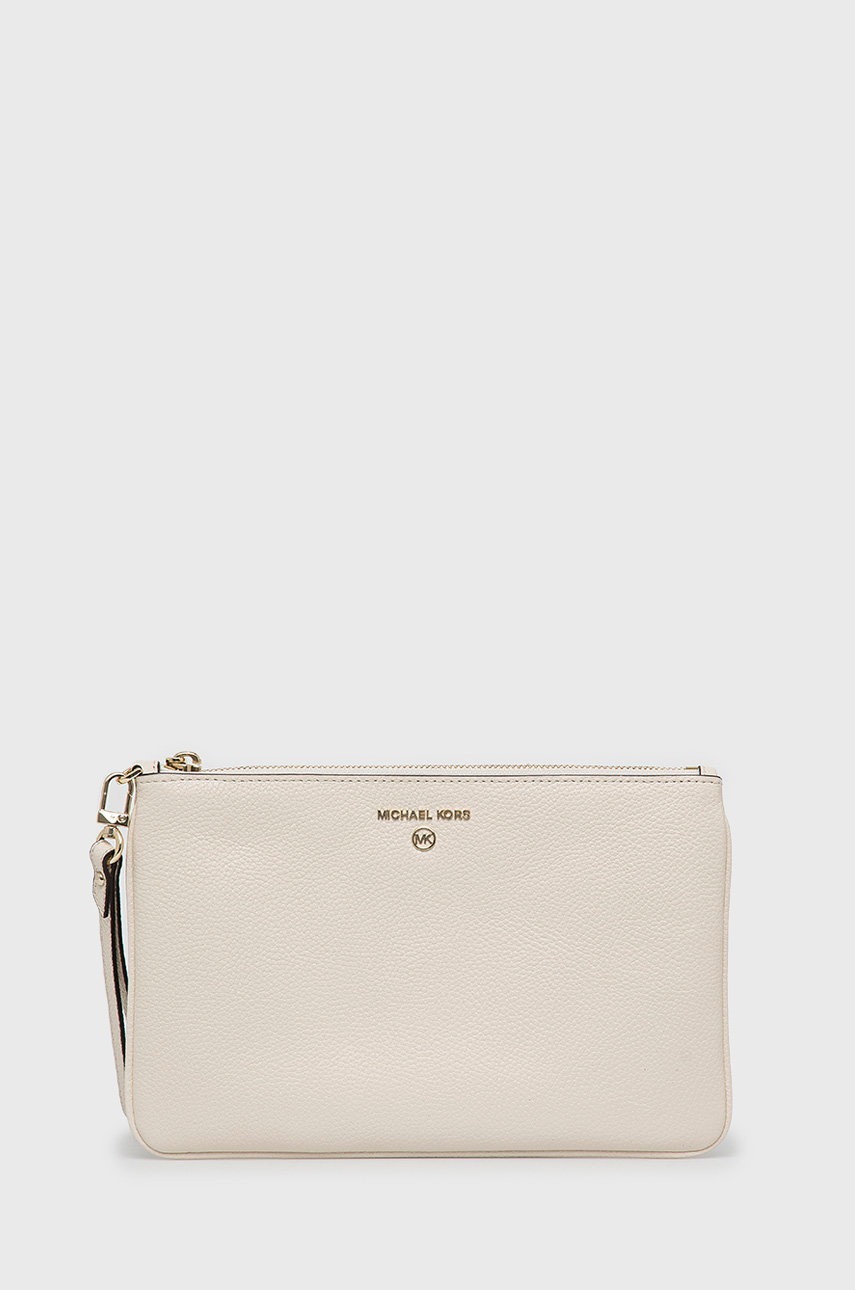 

Кожен клъч MICHAEL Michael Kors дамски в бежово, Бежов