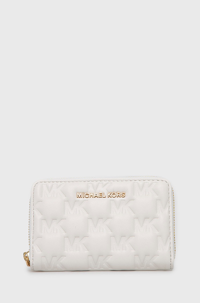 

Портфейл MICHAEL Michael Kors дамски в бяло, Бял