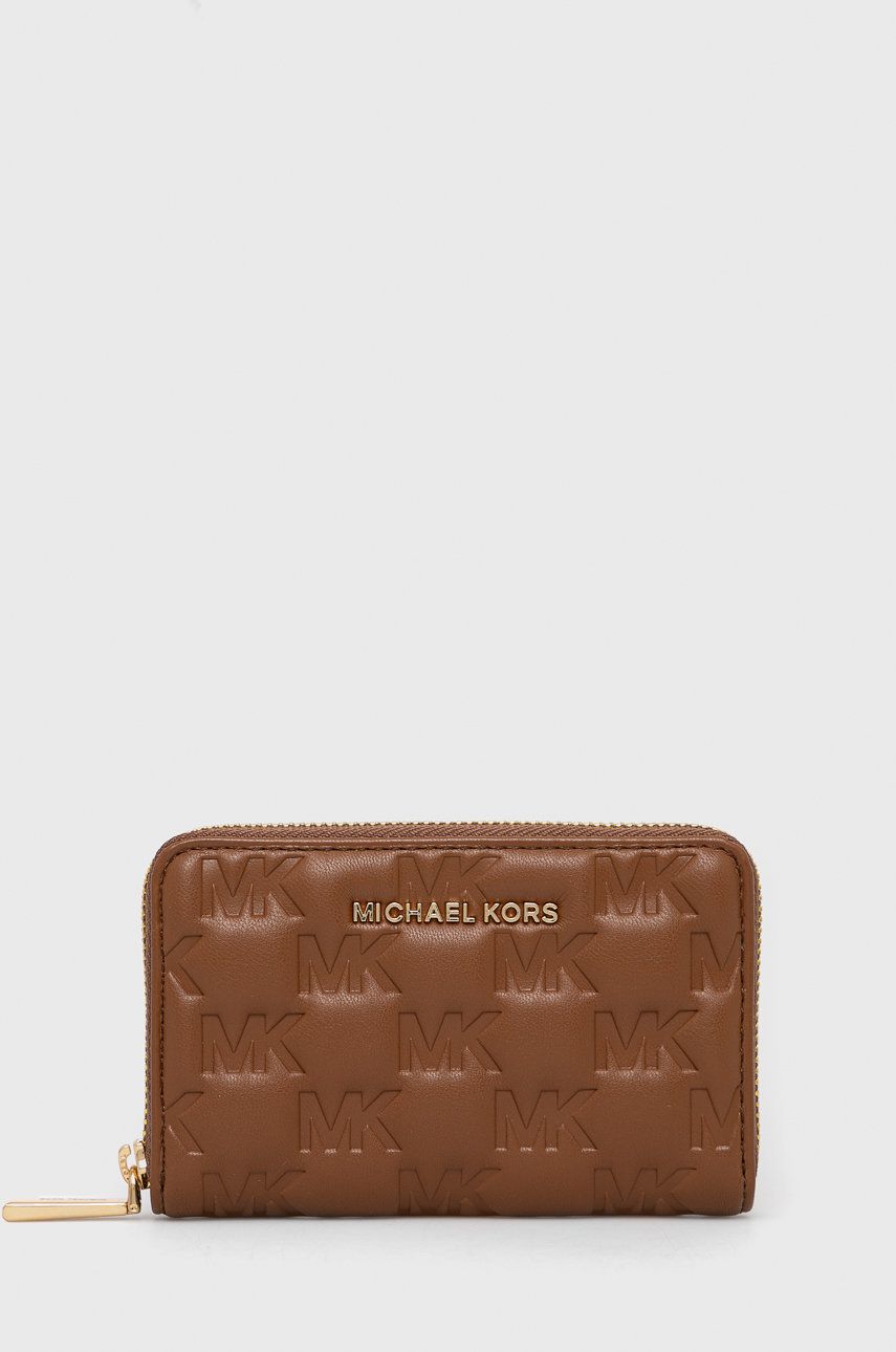 MICHAEL Michael Kors portofel femei, culoarea maro answear.ro