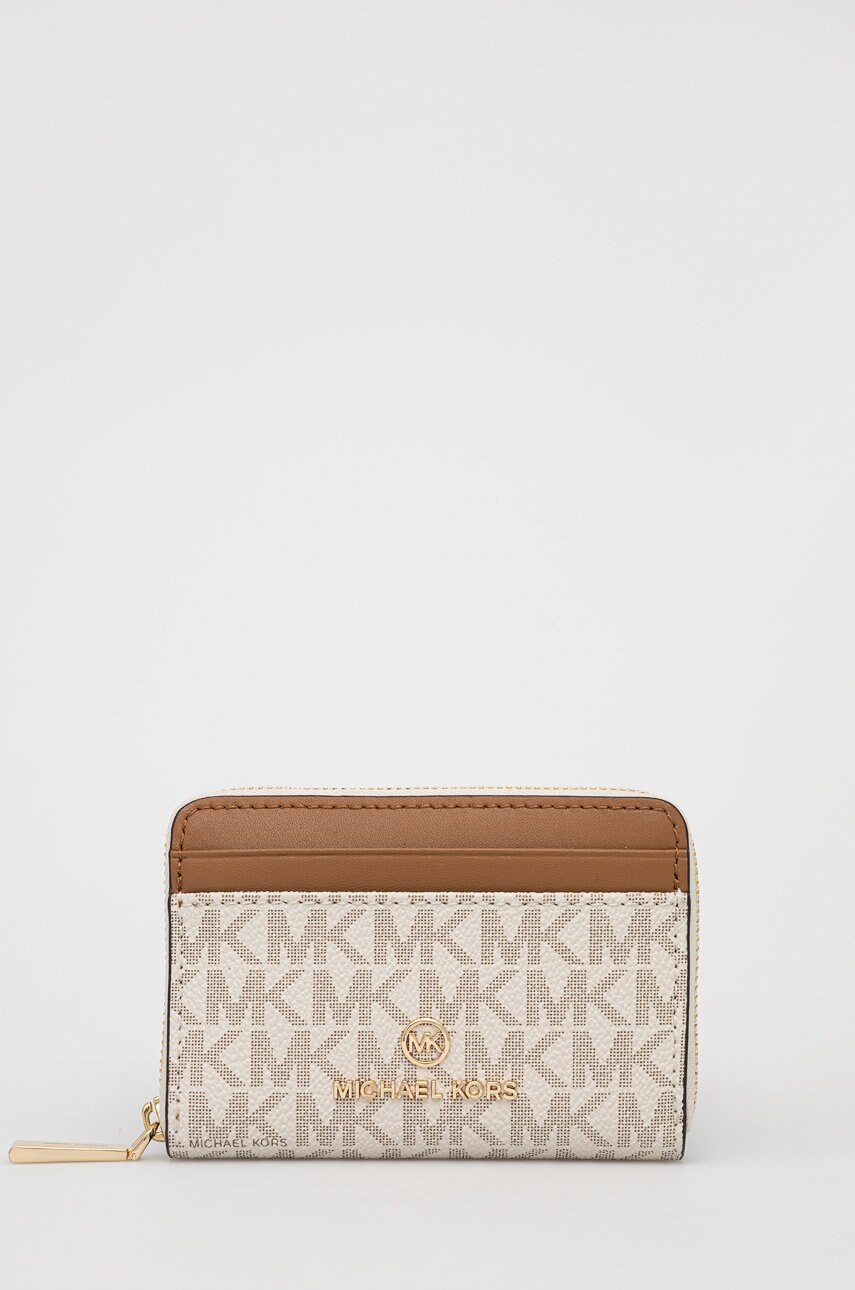 

Портфейл MICHAEL Michael Kors дамски в кафяво, Кафяв