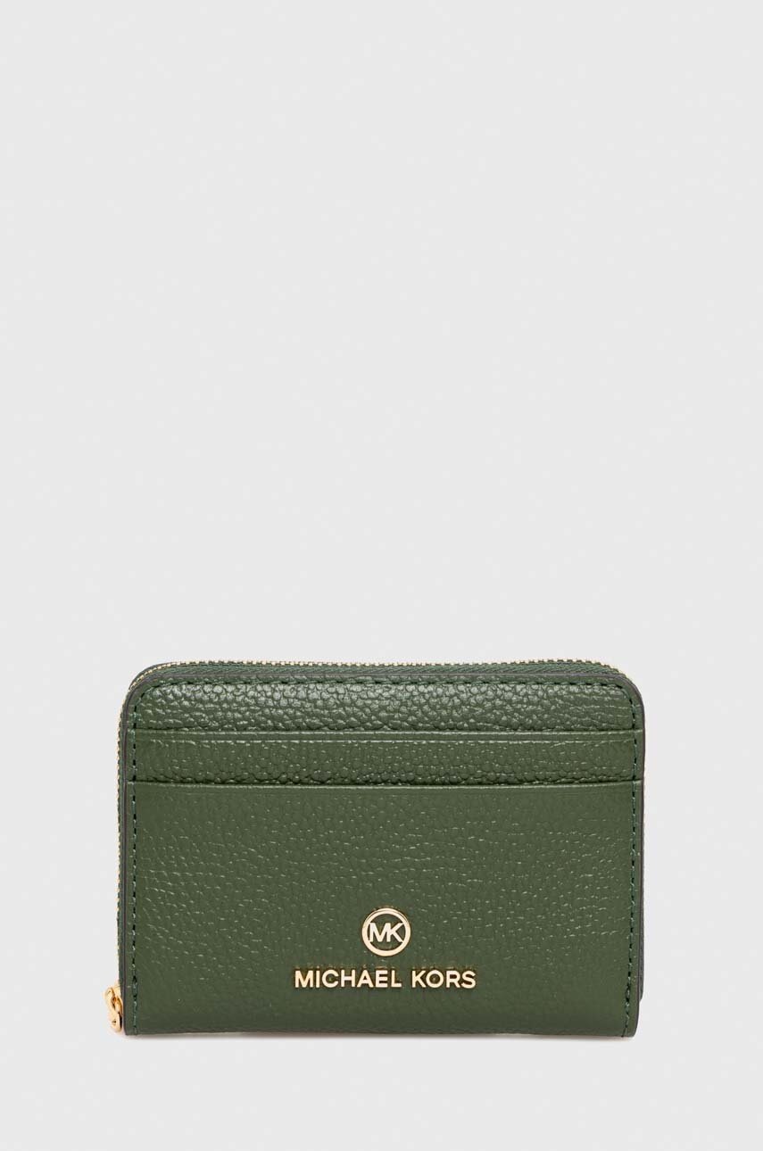 

Кожаный кошелек MICHAEL Michael Kors женский цвет чёрный