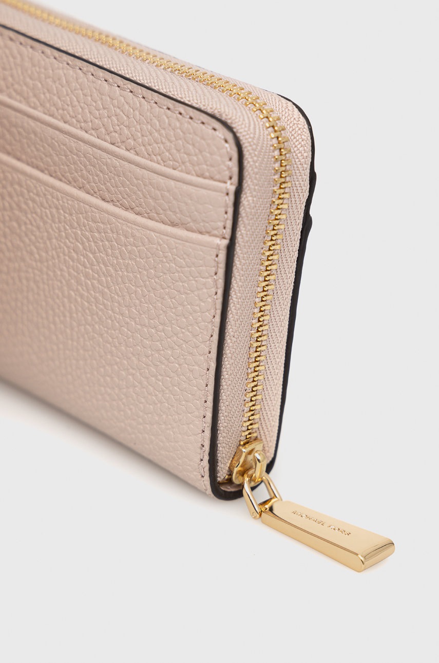 

Кожаный кошелек MICHAEL Michael Kors женский цвет розовый