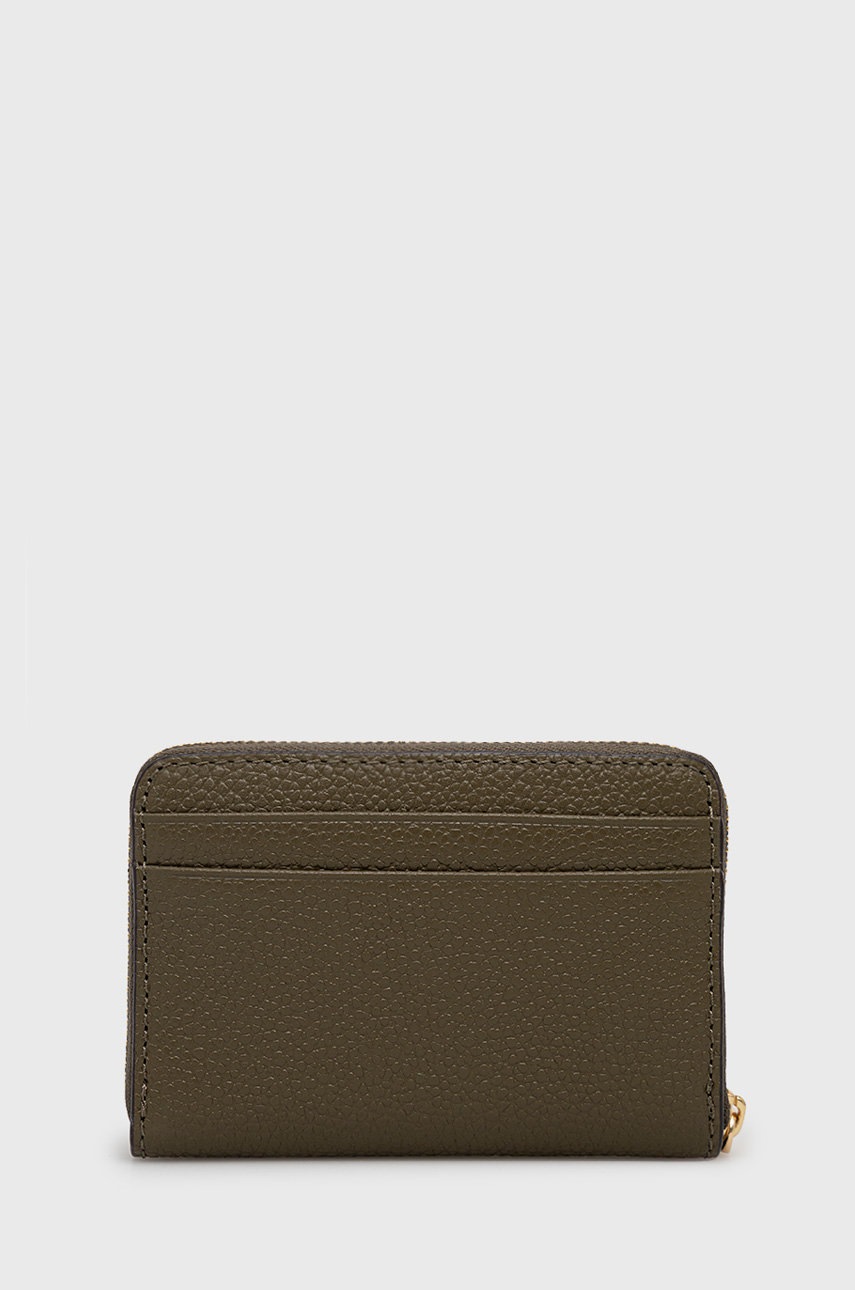

Кожен портфейл MICHAEL Michael Kors дамски в зелено, Зелен