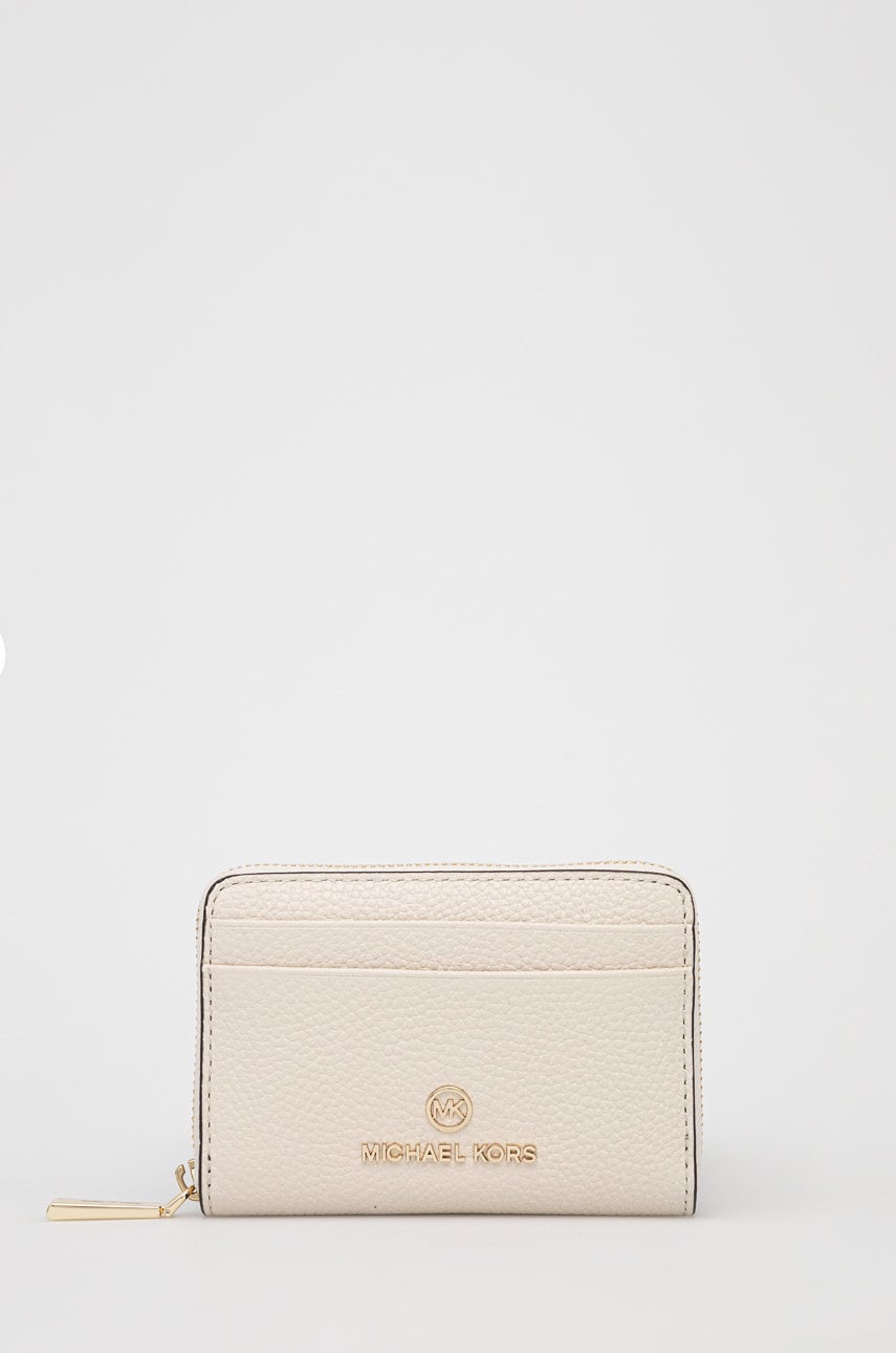Michael michael kors portofel de piele femei, culoarea bej