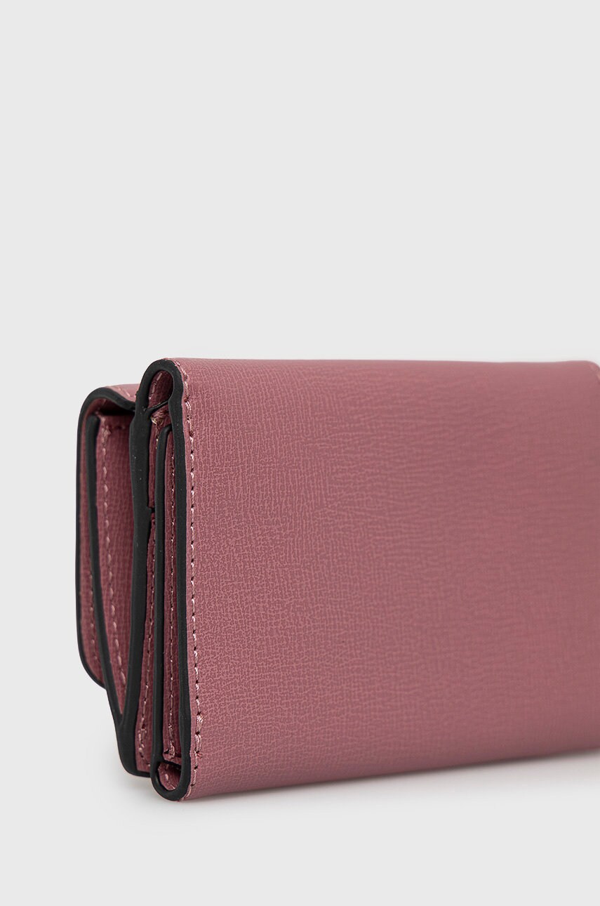 

Кошелек Armani Exchange женский цвет розовый