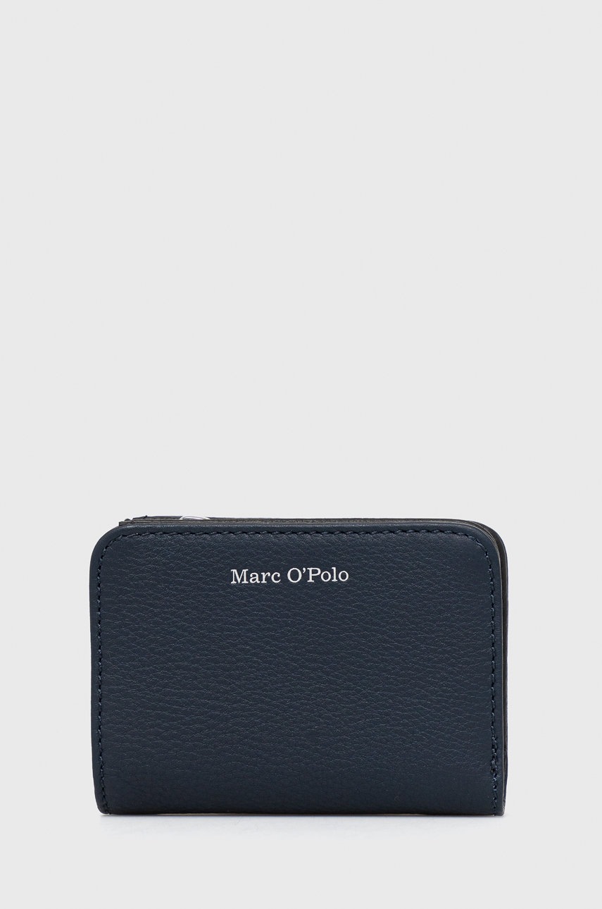 

Кожен портфейл Marc O'Polo дамски в тъмносиньо, Тъмносин