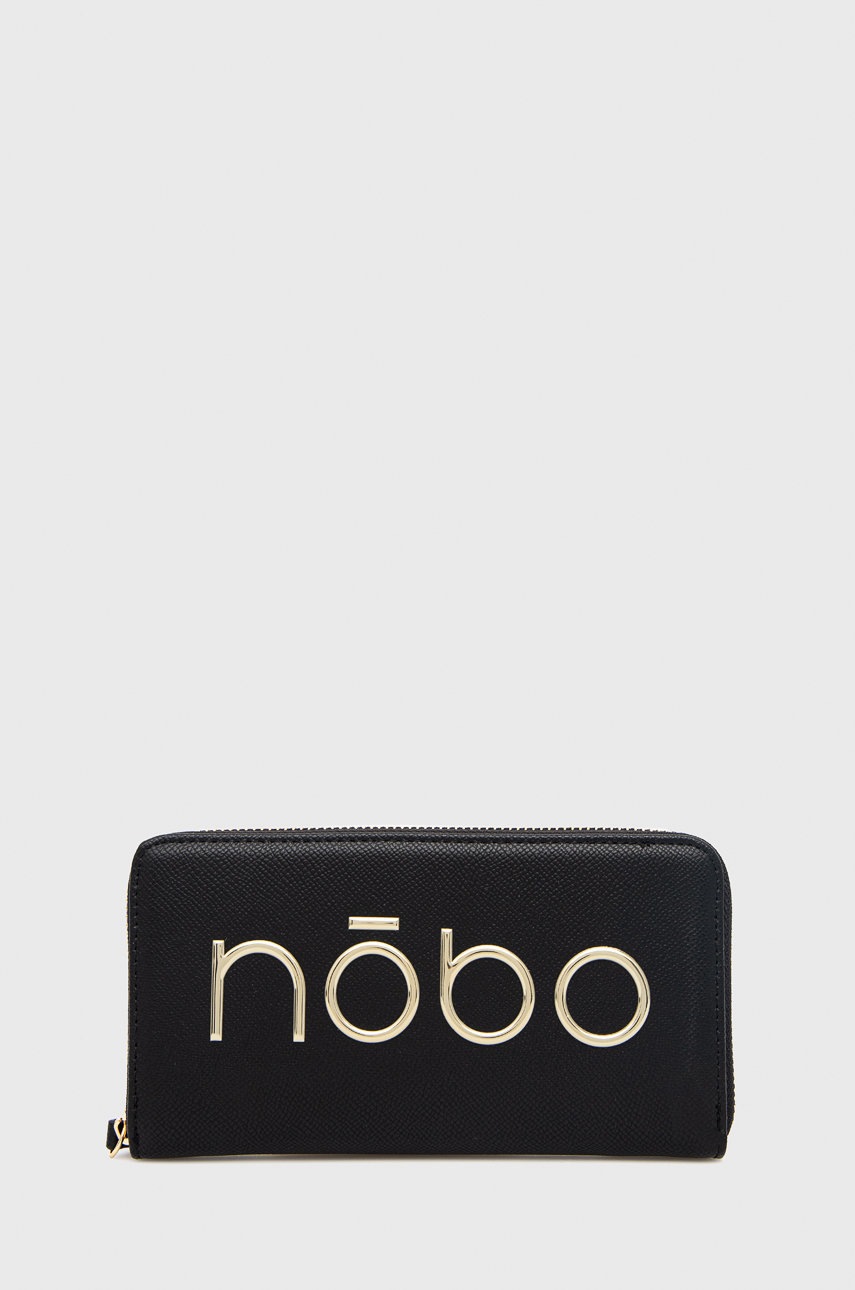 

Портфейл Nobo дамски в черно, Черен