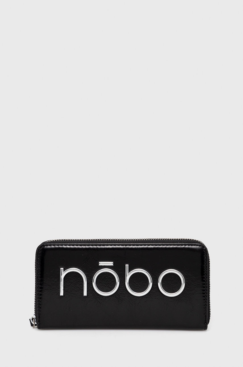 

Портфейл Nobo дамски в черно, Черен