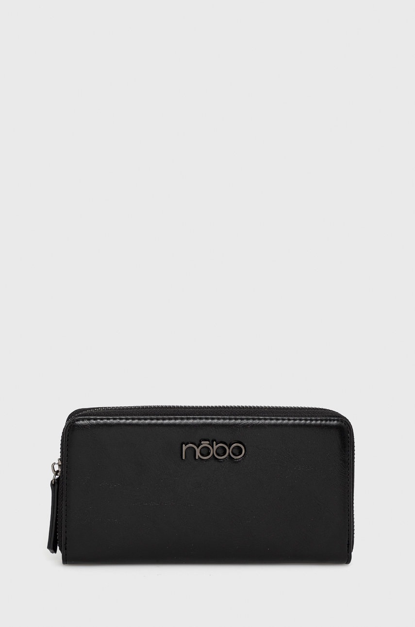 

Портфейл Nobo дамски в черно, Черен