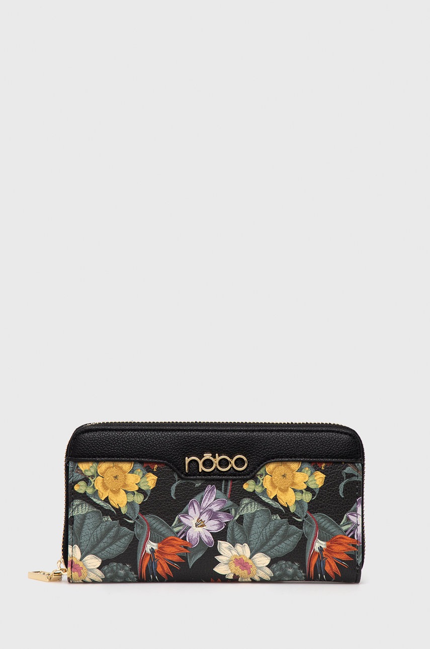 

Портфейл Nobo дамски в черно, Черен