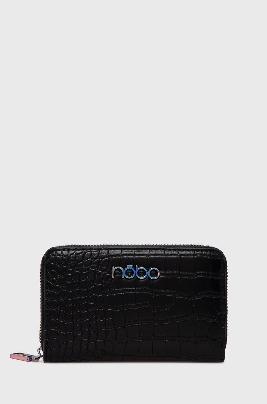 

Портфейл Nobo дамски в черно, Черен