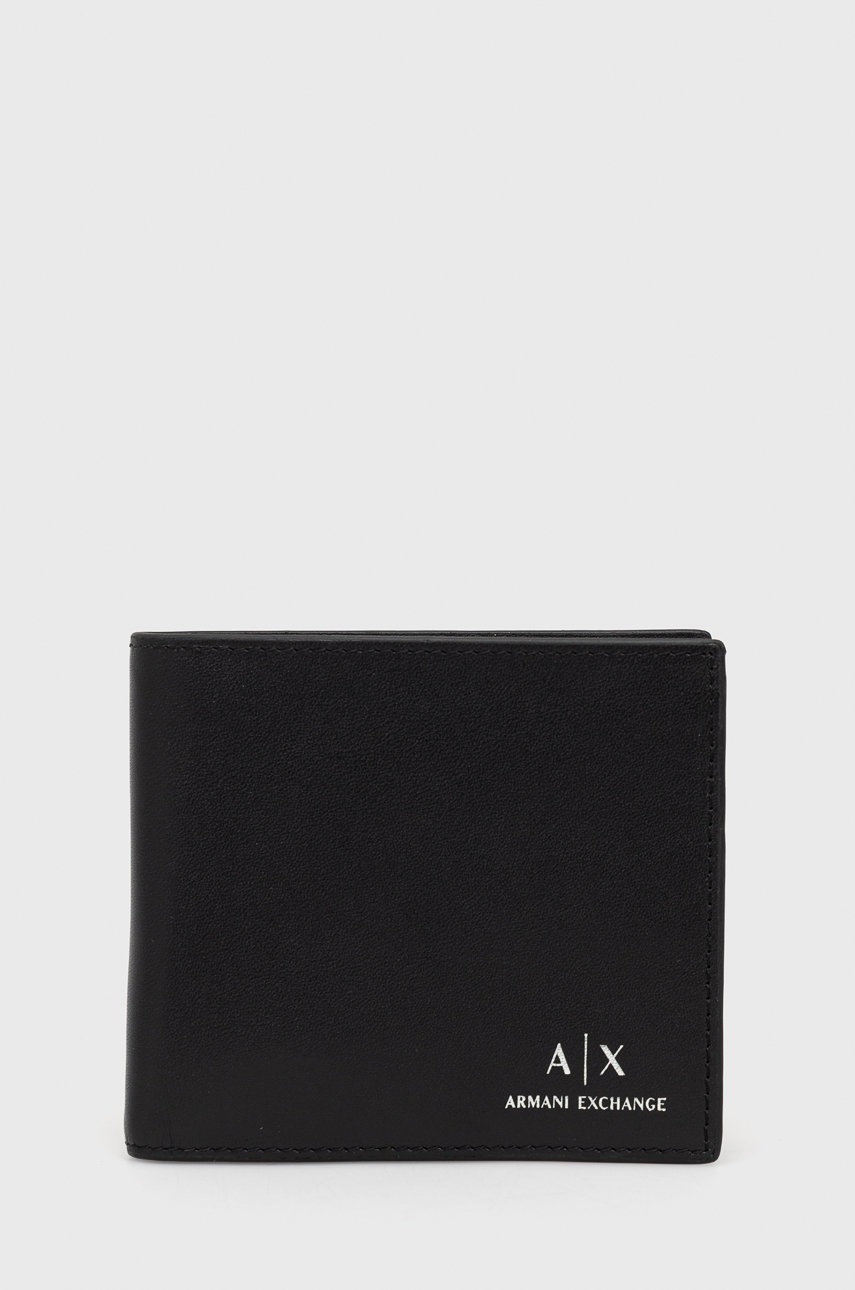 kozena-penezenka-armani-exchange-pansky-cerna-barva