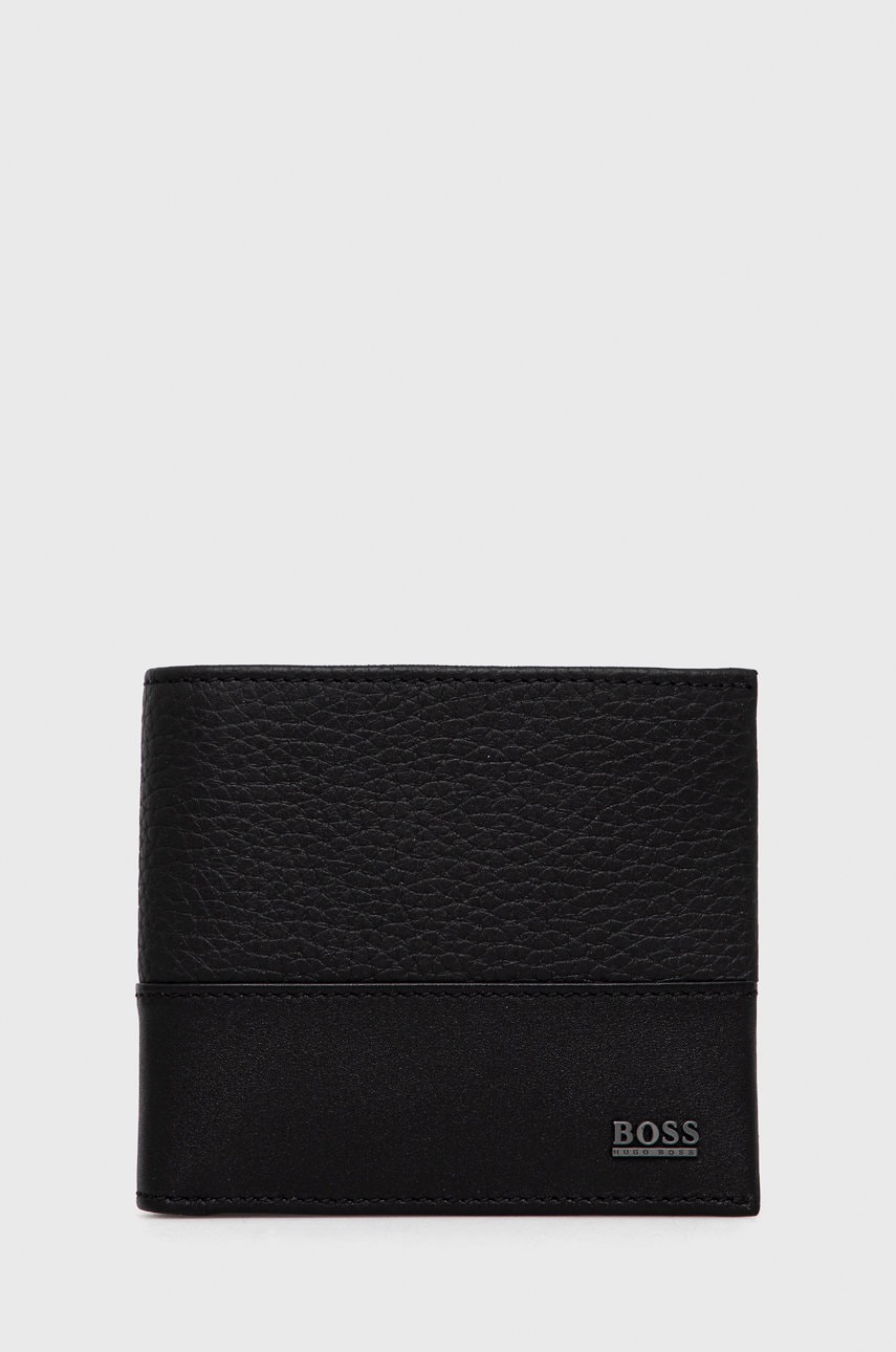 

Boss - Кожен портфейл, Черен