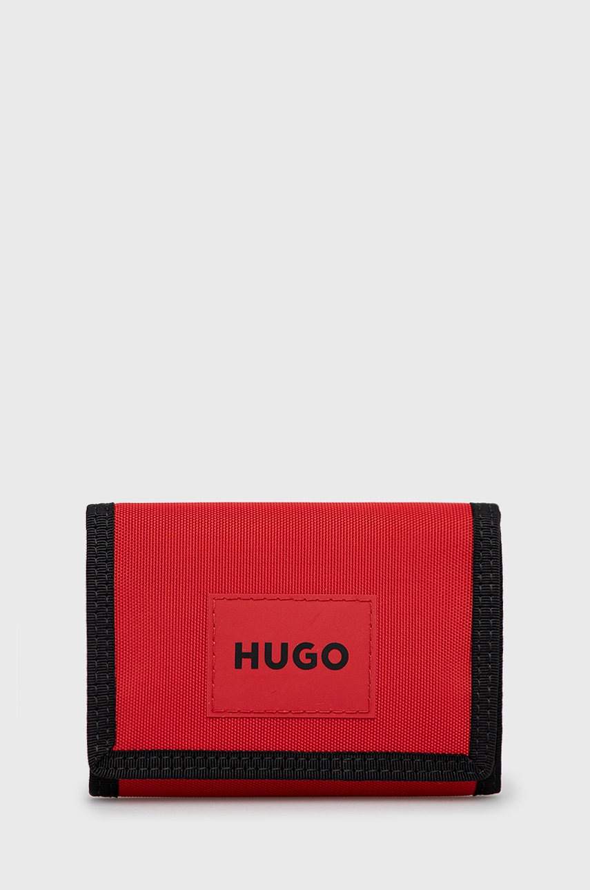 

Портфейл Hugo мъжки в червено, Червен