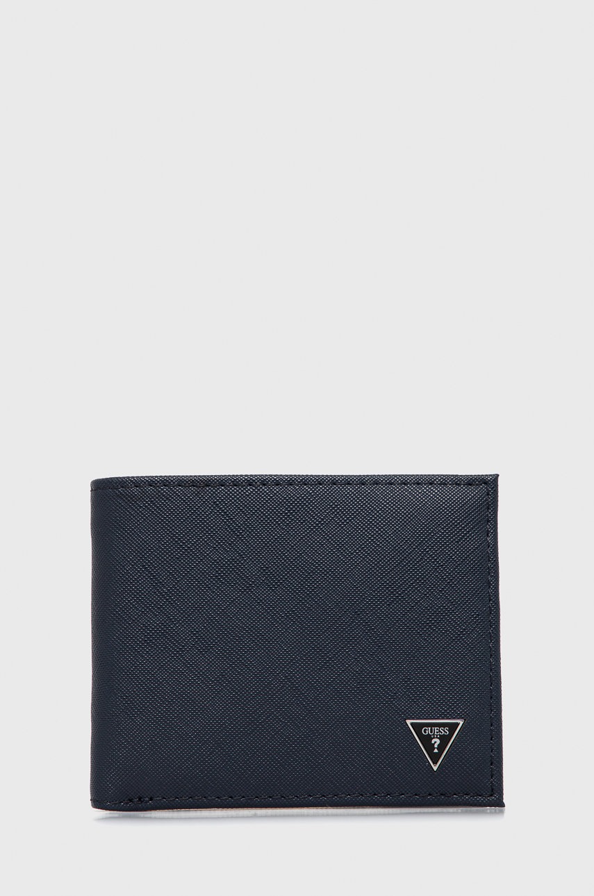 

Портфейл Guess мъжки в тъмносиньо, Тъмносин