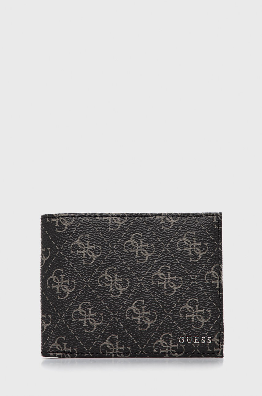 

Портфейл Guess мъжки в черно, Черен