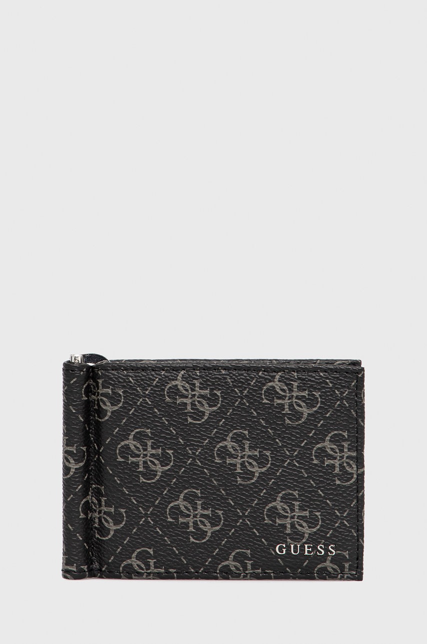 

Портфейл Guess мъжки в черно, Черен