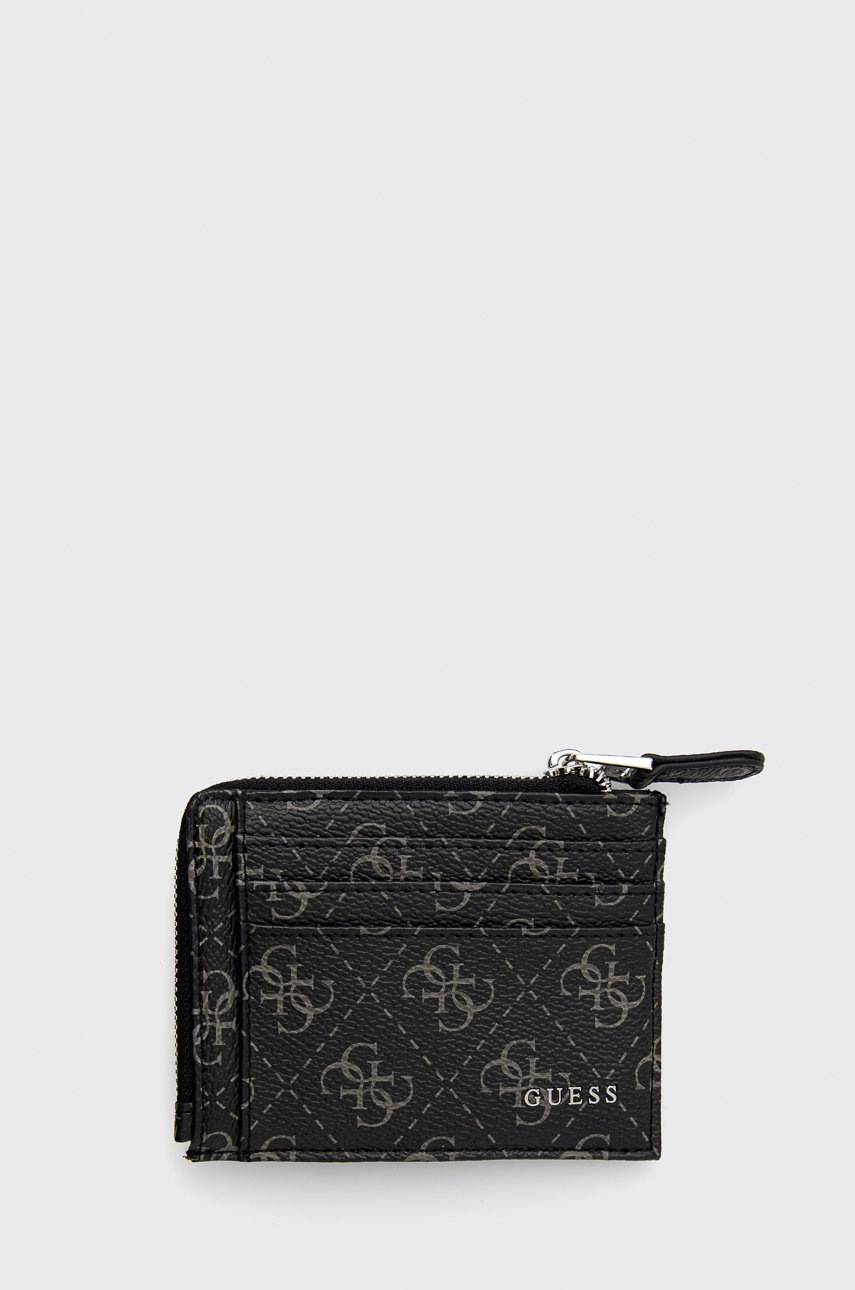 

Портфейл Guess мъжки в черно, Черен