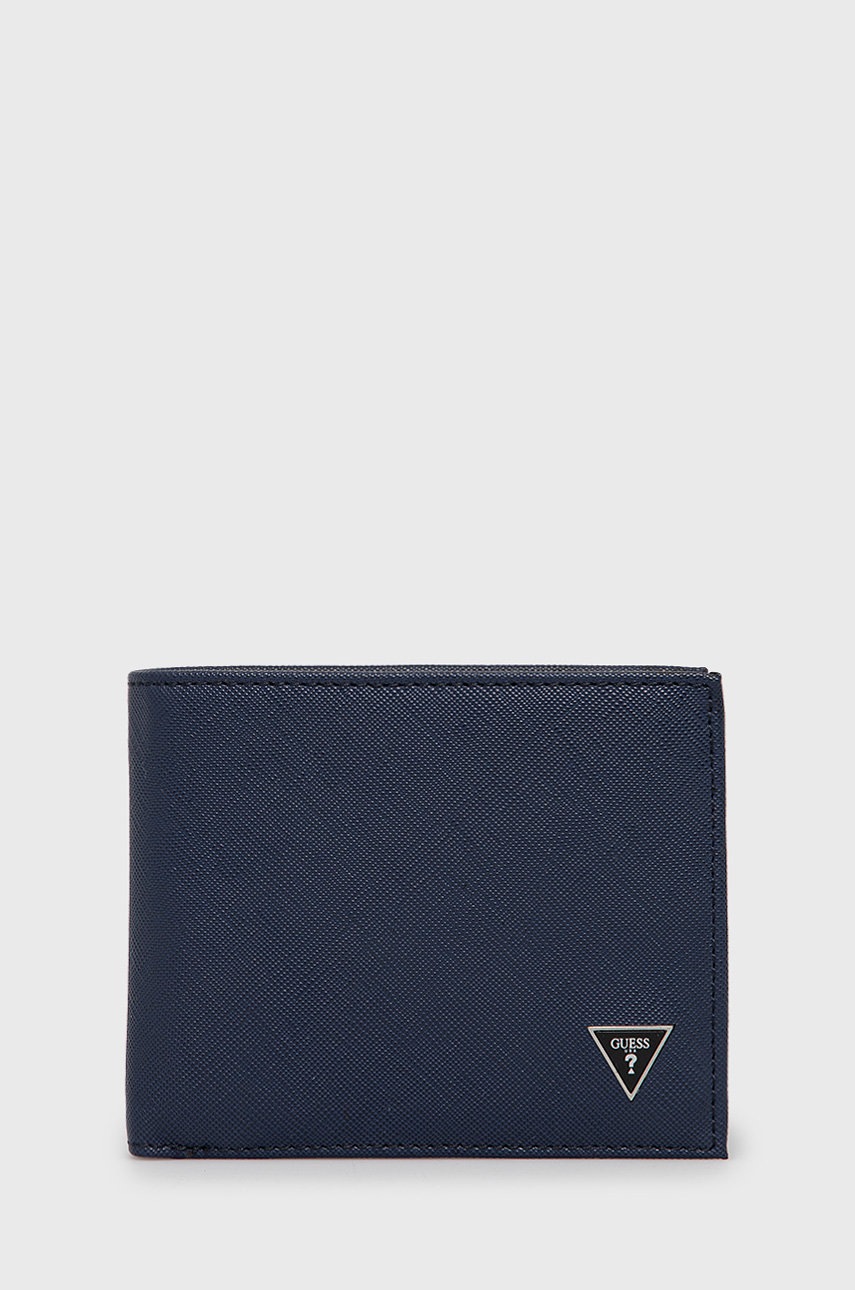 

Портфейл Guess мъжки в тъмносиньо, Тъмносин