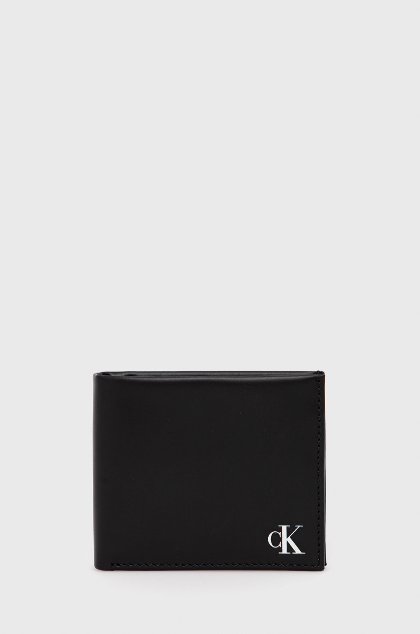

Calvin Klein Jeans - Кожен портфейл, Черен