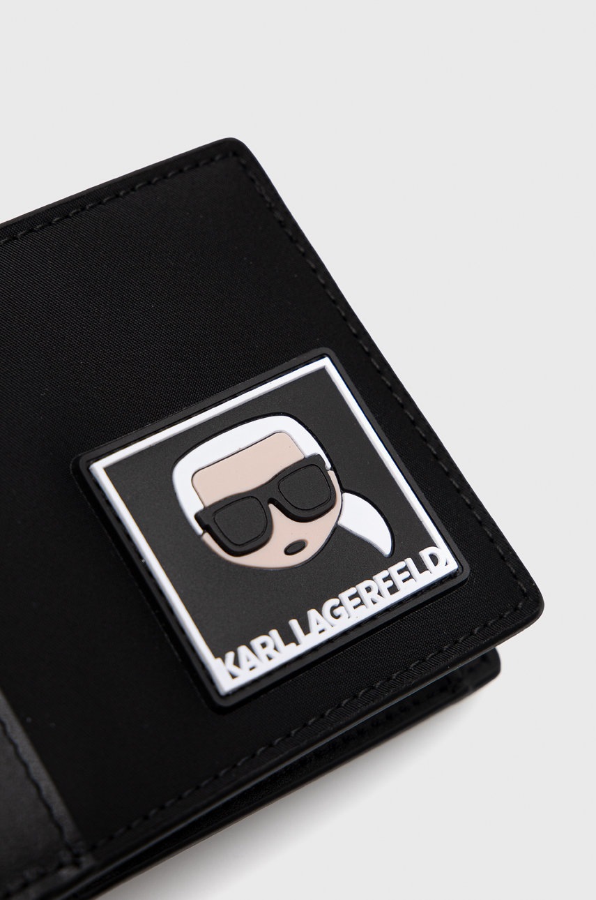 

Кошелек Karl Lagerfeld мужской цвет чёрный