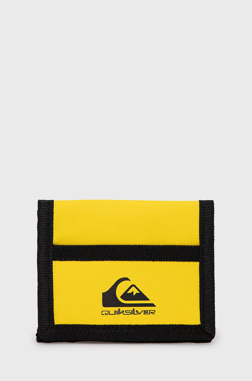 Quiksilver portofel barbati, culoarea galben