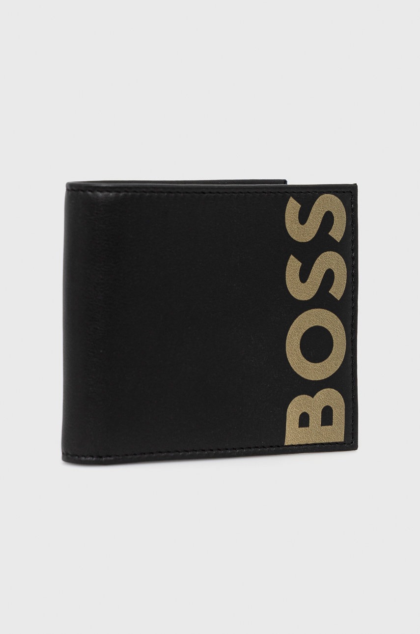

Гаманець BOSS чоловічий колір чорний