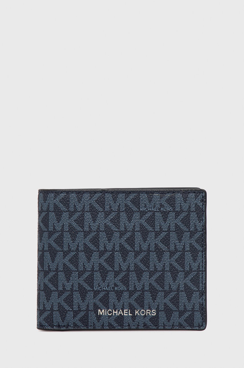 

Портфейл Michael Kors мъжки в тъмносиньо, Тъмносин