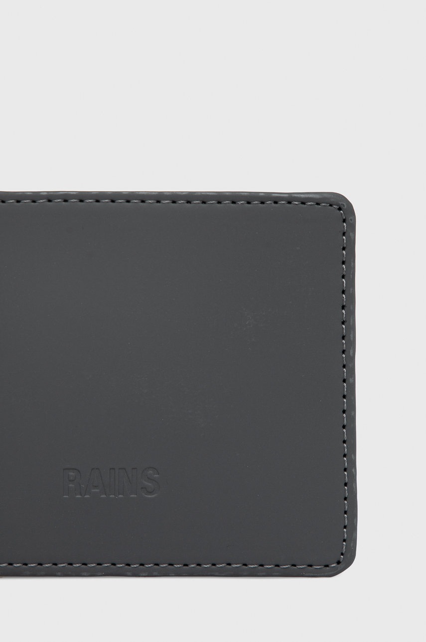 

Гаманець Rains 16600 Folded Wallet колір сірий
