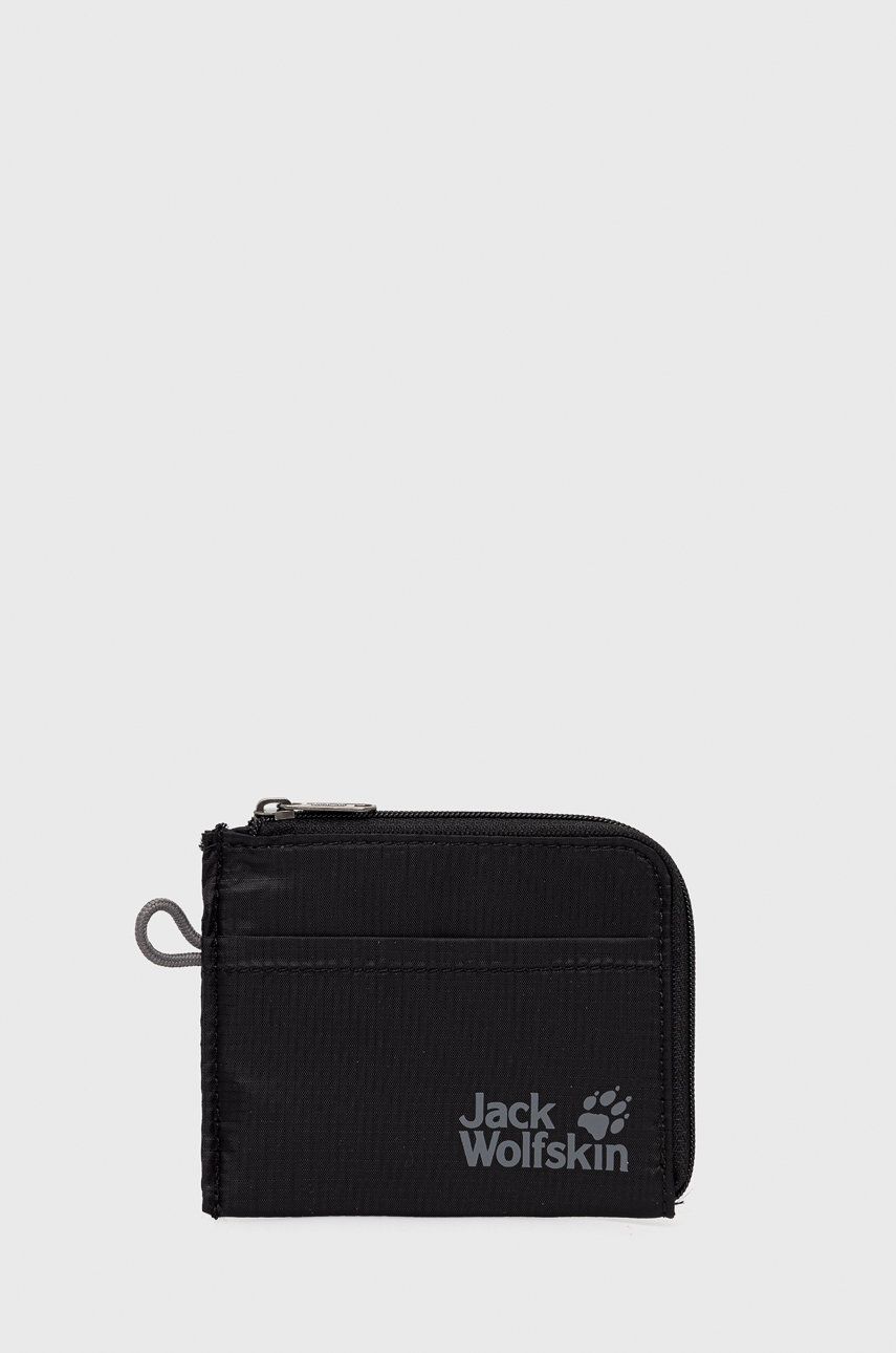 Jack Wolfskin portofel culoarea negru answear.ro imagine noua