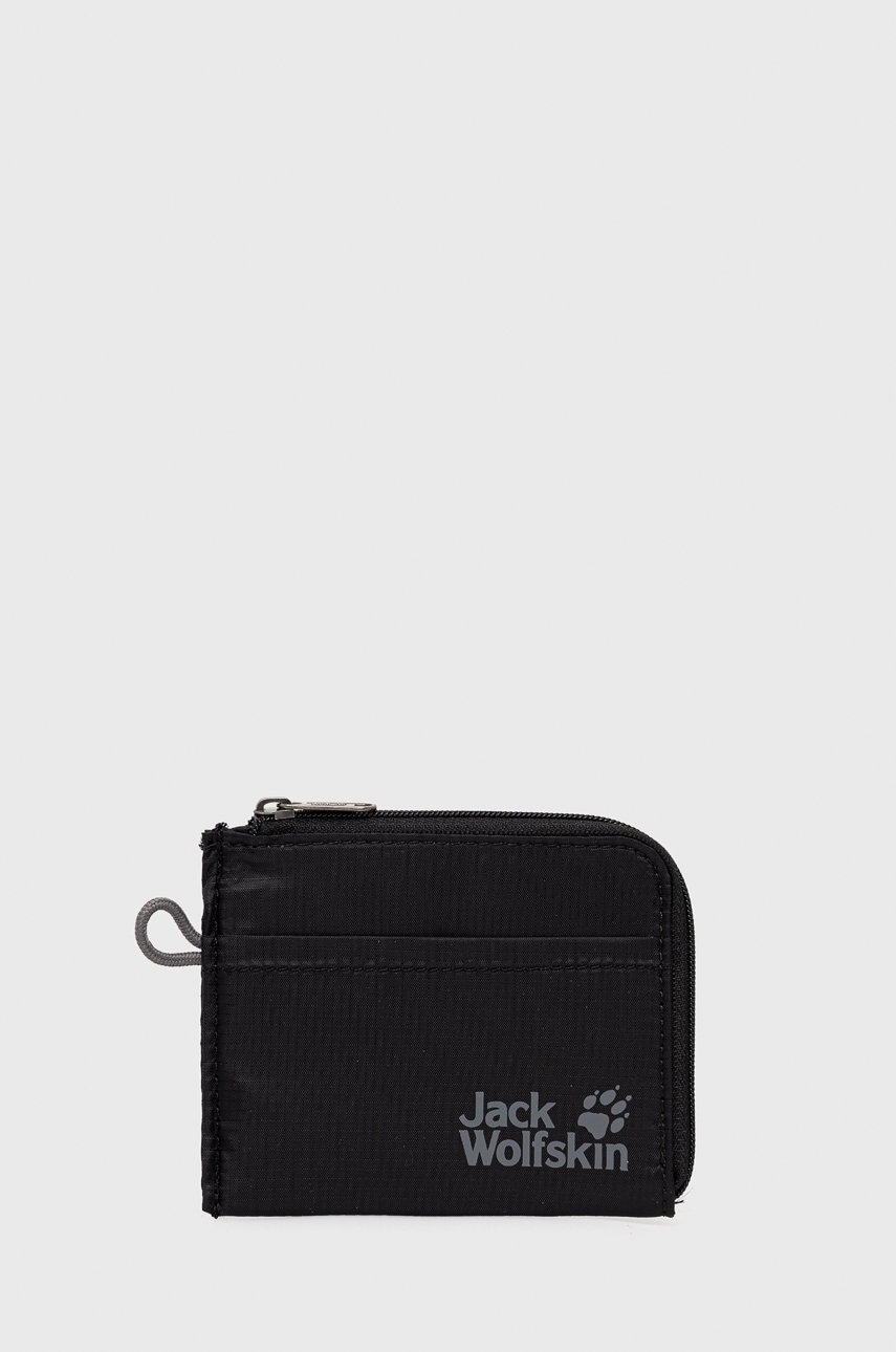 Jack Wolfskin portofel culoarea negru