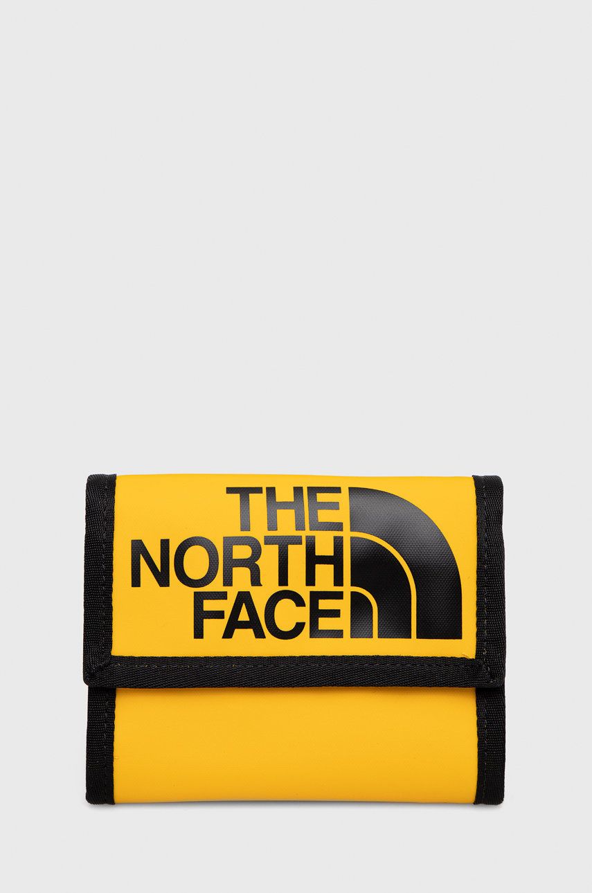 The North Face portofel culoarea galben