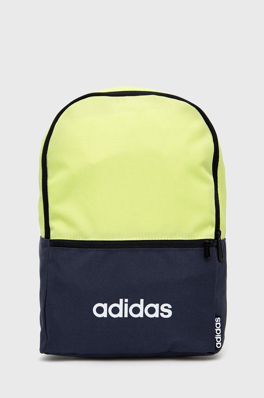 Adidas Plecak dziecięcy kolor zielony mały gładki