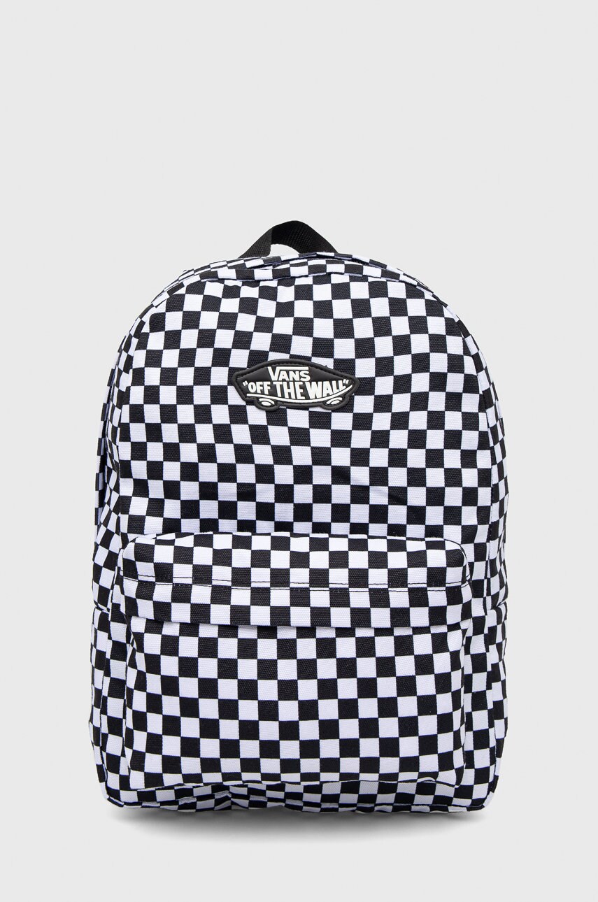 Vans ghiozdan copii culoarea negru, mare, modelator