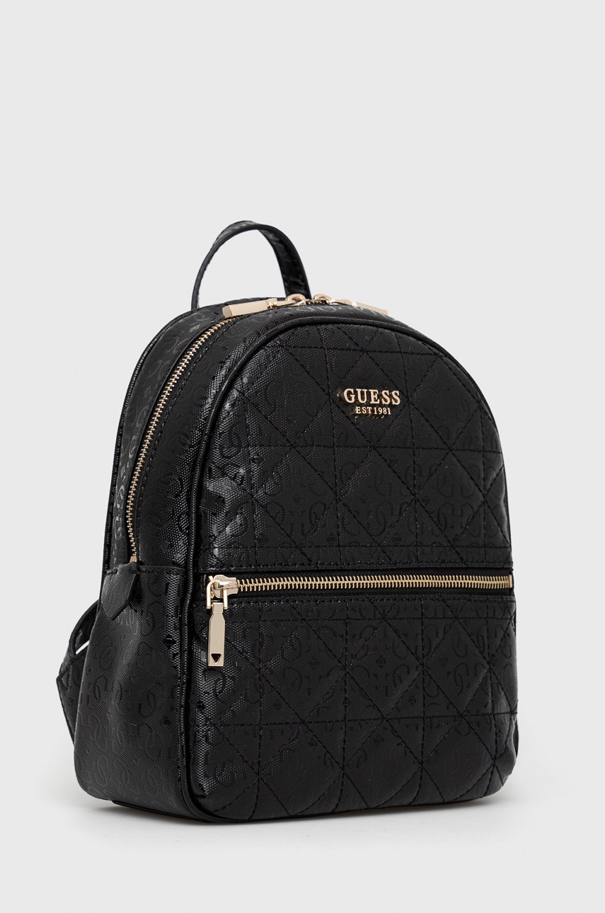 

Рюкзак Guess женский цвет чёрный маленький однотонный